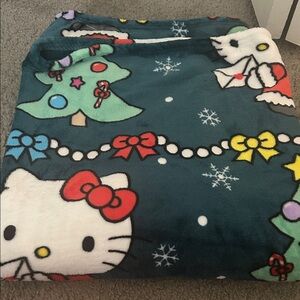 Sanrio Hello Kitty Festive Blanket - Multicolor